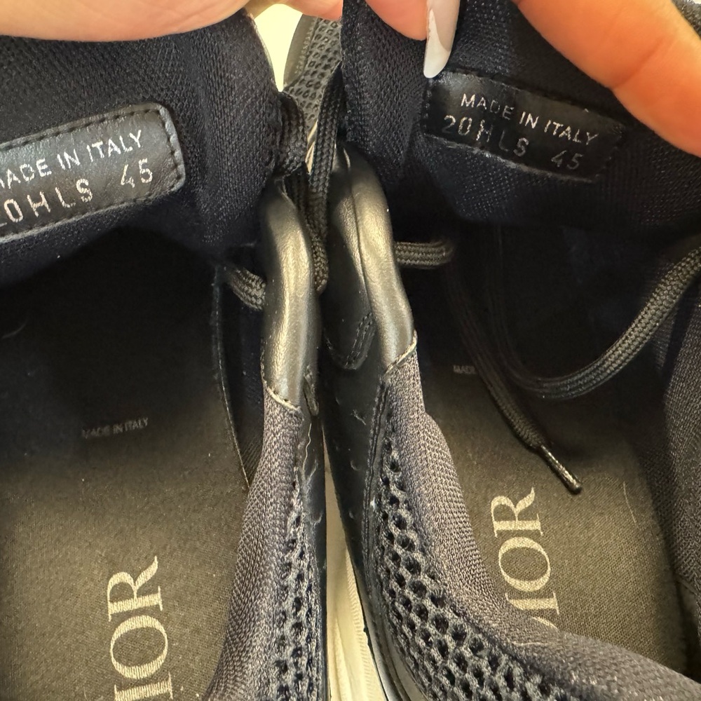 Dior Black B22 Sneakers - Picture 7 of 8